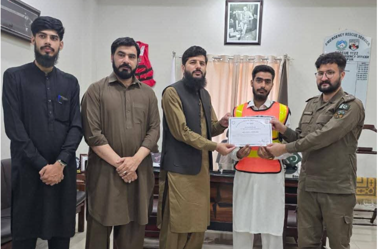Haripur Chamber Participates in Rescue 1122 Training Ceremony